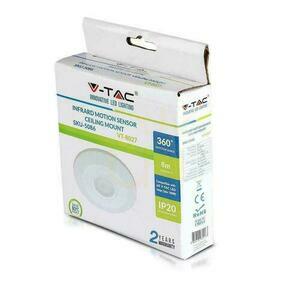 Czujnik Ruchu 360st V-TAC Natynkowy Sufitowy SLIM 25mm Biały VT-8027 3 Czujnik Ruchu 360st V-TAC Natynkowy Sufitowy SLIM 25mm Biały VT-8027 small 3