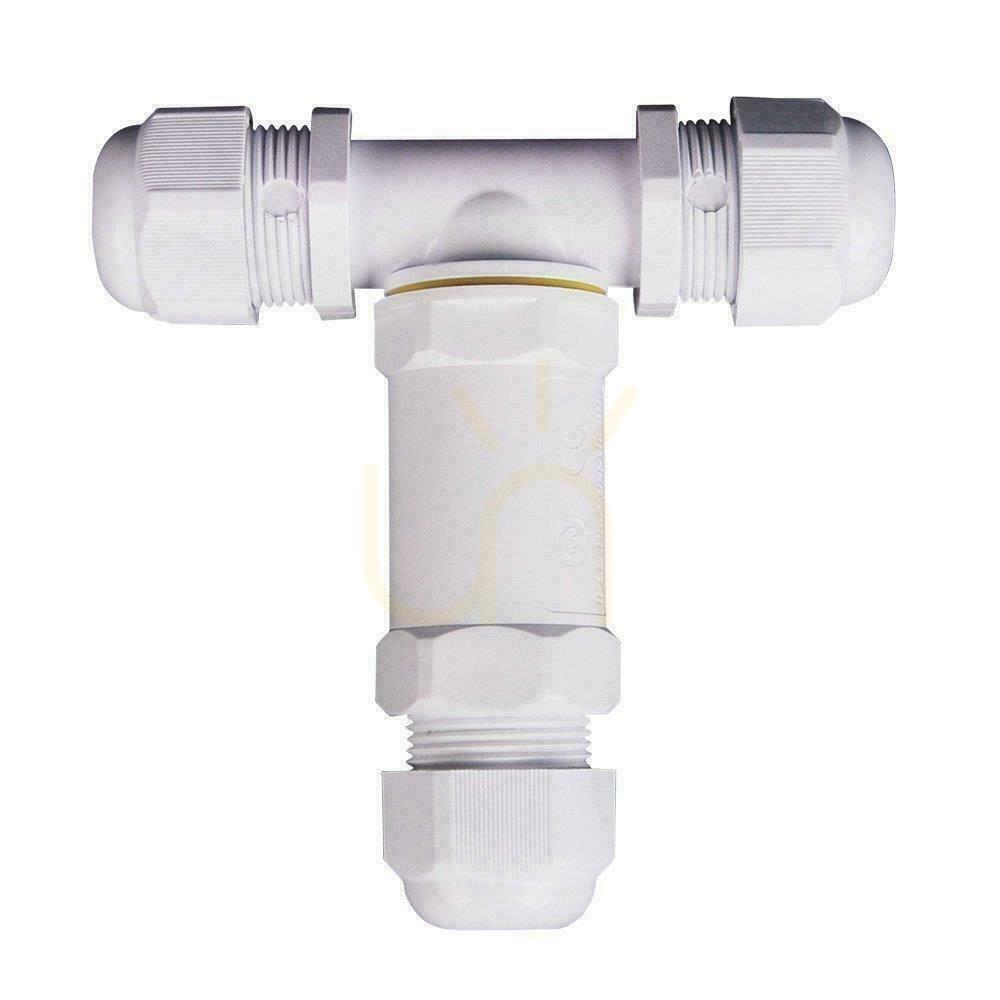 Sprawdź Złączka Mufa Hermetyczna 3x3Pin Biała Trójnik 0.5-4mm2 Średnica przewodu 8-12mm IP68 V-TAC VT-869 Złączka Mufa Hermetyczna 3x3Pin Biała Trójnik 0.5-4mm2 Średnica przewodu 8-12mm IP68 V-TAC VT-869