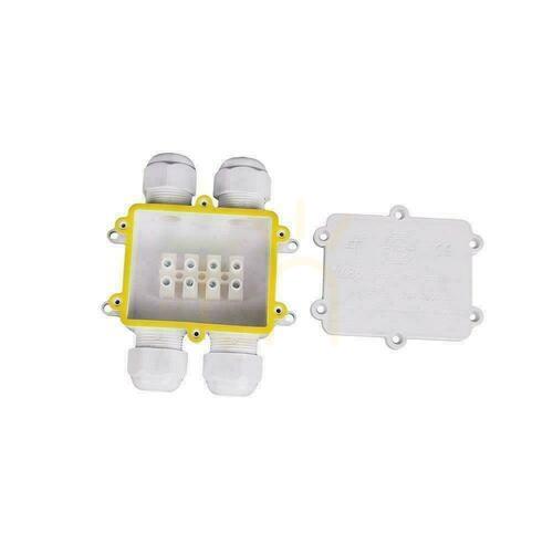 Sprawdź Puszka Złączka Mufa Hermetyczna 4x4Pin Biała 0.5-4mm2 Średnica przewodu 8-12mm IP68 V-TAC VT-871