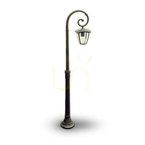Sprawdź Latarnia Ogrodowa V-TAC 1XE27 1365mm IP44 Czarny VT-737