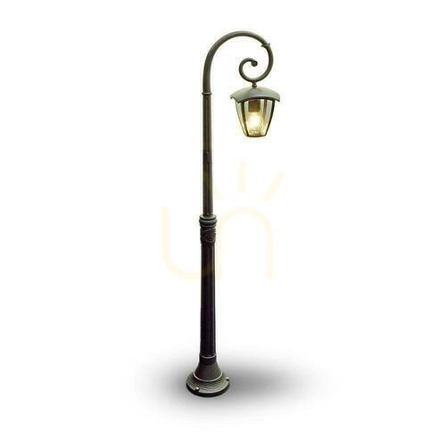 Sprawdź Latarnia Ogrodowa V-TAC 1XE27 1365mm IP44 Czarny VT-737