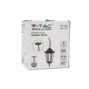 Oprawa Zwieszana Ogrodowa na Łańcuchu V-TAC Lamp Czarny Mat VT-752 small 4