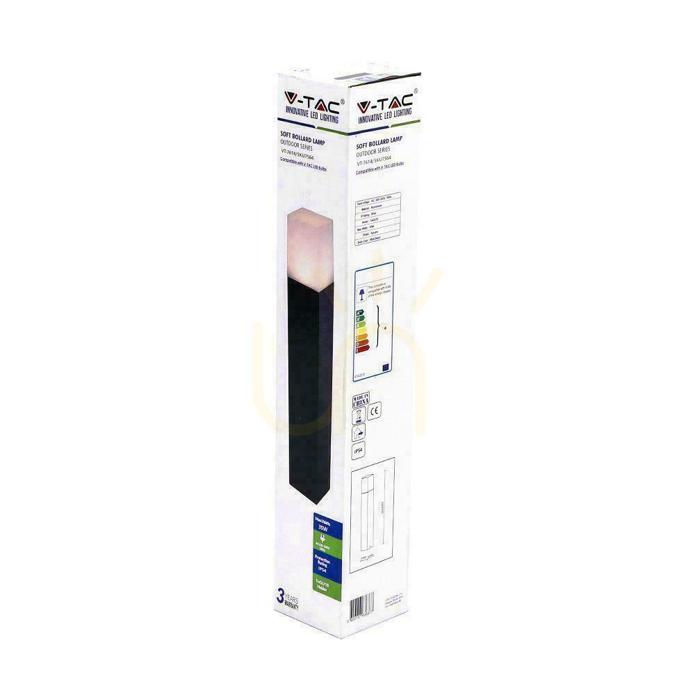 Wyświetl Słupek Ogrodowy V-TAC GU10 Kwadrat Aluminium Czarny 80x80x500mm IP54 VT-7614 3 Lata Gwarancji Słupek Ogrodowy V-TAC GU10 Kwadrat Aluminium Czarny 80x80x500mm IP54 VT-7614 3 Lata Gwarancji