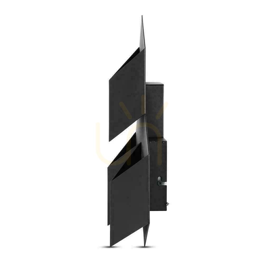 Obejrzyj Kinkiet Ścienny V-TAC 9W LED Czarny VT-709 3000K 990lm Kinkiet Ścienny V-TAC 9W LED Czarny VT-709 3000K 990lm