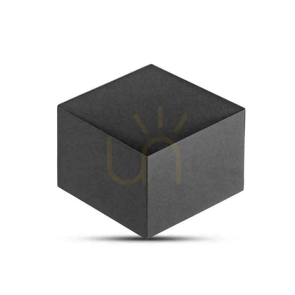 Obejrzyj Kinkiet Ścienny V-TAC 3W Bridgelux Chip Czarny VT-803 4000K 300lm Kinkiet Ścienny V-TAC 3W Bridgelux Chip Czarny VT-803 4000K 300lm