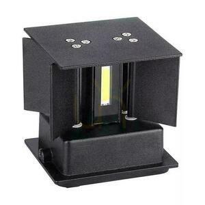 Oprawa Ścienna V-TAC 12W LED Góra Dół Regulowana Chip BRIDGELUX Czarny Kwadrat IP65 VT-759-12 4000K 1100lm small 5