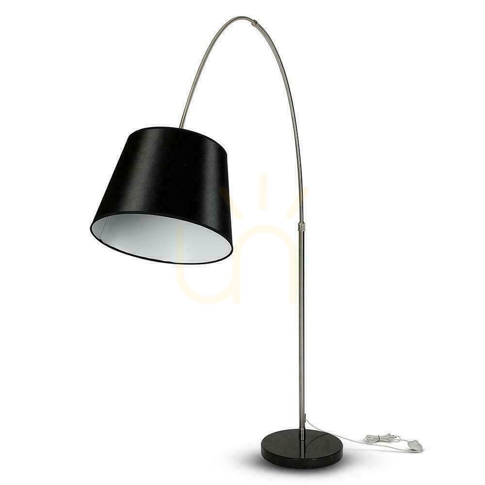 Obejrzyj Lampa Podłogowa V-TAC E27 Czarna 1920x1960mm VT-7451 Lampa Podłogowa V-TAC E27 Czarna 1920x1960mm VT-7451