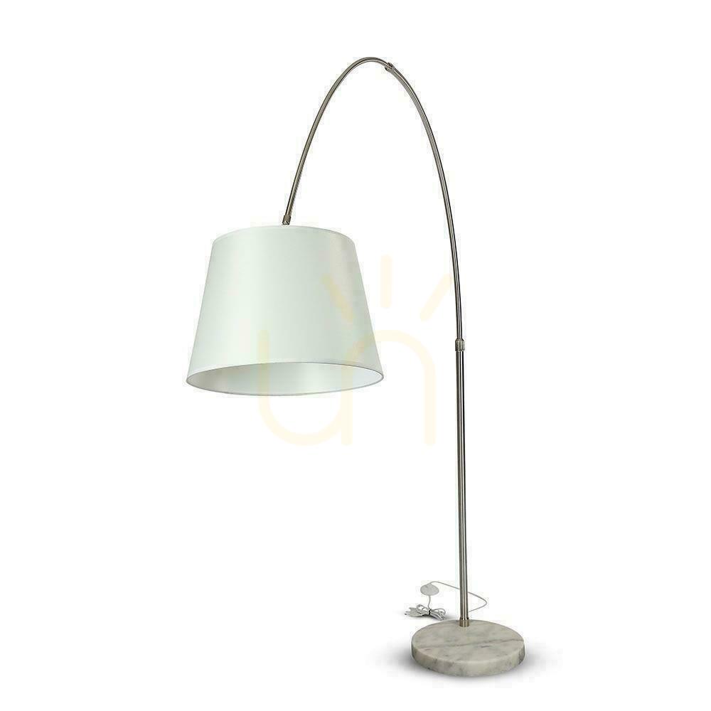 Obejrzyj Lampa Podłogowa V-TAC E27 Kość Słoniowa 1920x1960mm VT-7451 Lampa Podłogowa V-TAC E27 Kość Słoniowa 1920x1960mm VT-7451