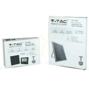 Projektor LED Solarny V-TAC 16W Czarny IP65, Pilot, Timer VT-40W 4000K 1050lm 4 Projektor LED Solarny V-TAC 16W Czarny IP65, Pilot, Timer VT-40W 4000K 1050lm small 4