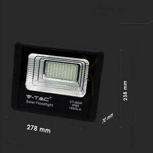Projektor LED Solarny V-TAC 20W Czarny IP65, Pilot, Timer VT-60W 4000K 1650lm 4 Projektor LED Solarny V-TAC 20W Czarny IP65, Pilot, Timer VT-60W 4000K 1650lm small 4