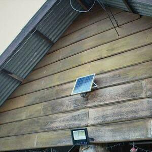 Projektor LED Solarny V-TAC 40W Czarny IP65, Pilot, Timer VT-200W 4000K 3100lm small 3