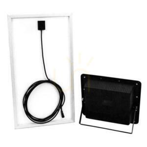 Projektor LED Solarny V-TAC 40W Czarny IP65, Pilot, Timer VT-200W 4000K 3100lm small 5