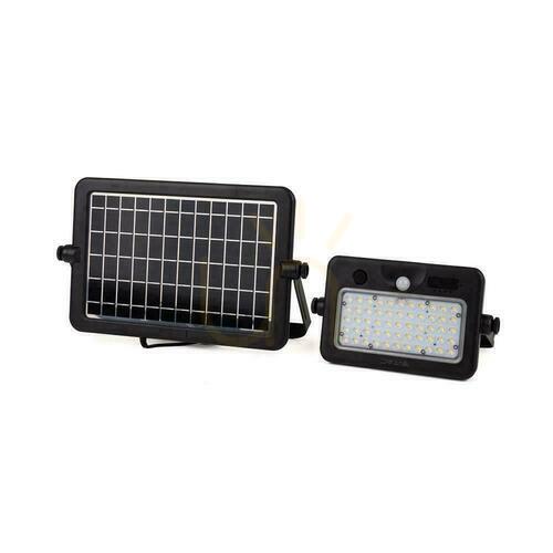 Sprawdź Projektor LED Solarny V-TAC 10W USB Czarny IP65 VT-788-10 4000K 1100lm