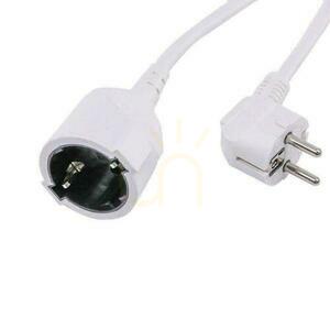 Przedłużacz 1 gniazdo 3m V-TAC (3G 1.5mm2 X 3M ) 10/16A Biały VT-3001 small 0