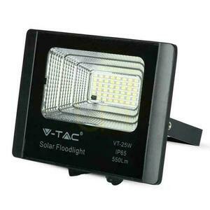 Projektor LED Solarny V-TAC 12W Czarny IP65, Pilot, Timer VT-25W 6000K 550lm small 6