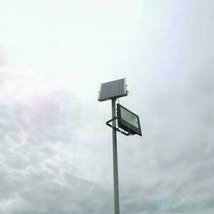 Projektor LED Solarny V-TAC 12W Czarny IP65, Pilot, Timer VT-25W 6000K 550lm small 7