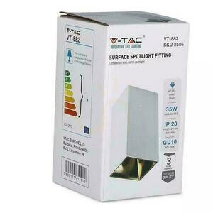 Oprawa Sufitowa V-TAC GU10 Kwadrat Natynkowa Biały+Złoty 74x74x140mm VT-882-Q 3 Lata Gwarancji 3 Oprawa Sufitowa V-TAC GU10 Kwadrat Natynkowa Biały+Złoty 74x74x140mm VT-882-Q 3 Lata Gwarancji small 3