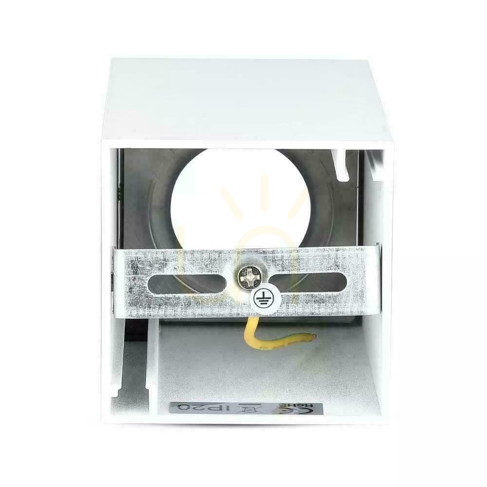 Pokaż Oprawa Sufitowa V-TAC GU10 Kwadrat Natynkowa Biały+Złoty 74x74x140mm VT-882-Q 3 Lata Gwarancji Oprawa Sufitowa V-TAC GU10 Kwadrat Natynkowa Biały+Złoty 74x74x140mm VT-882-Q 3 Lata Gwarancji