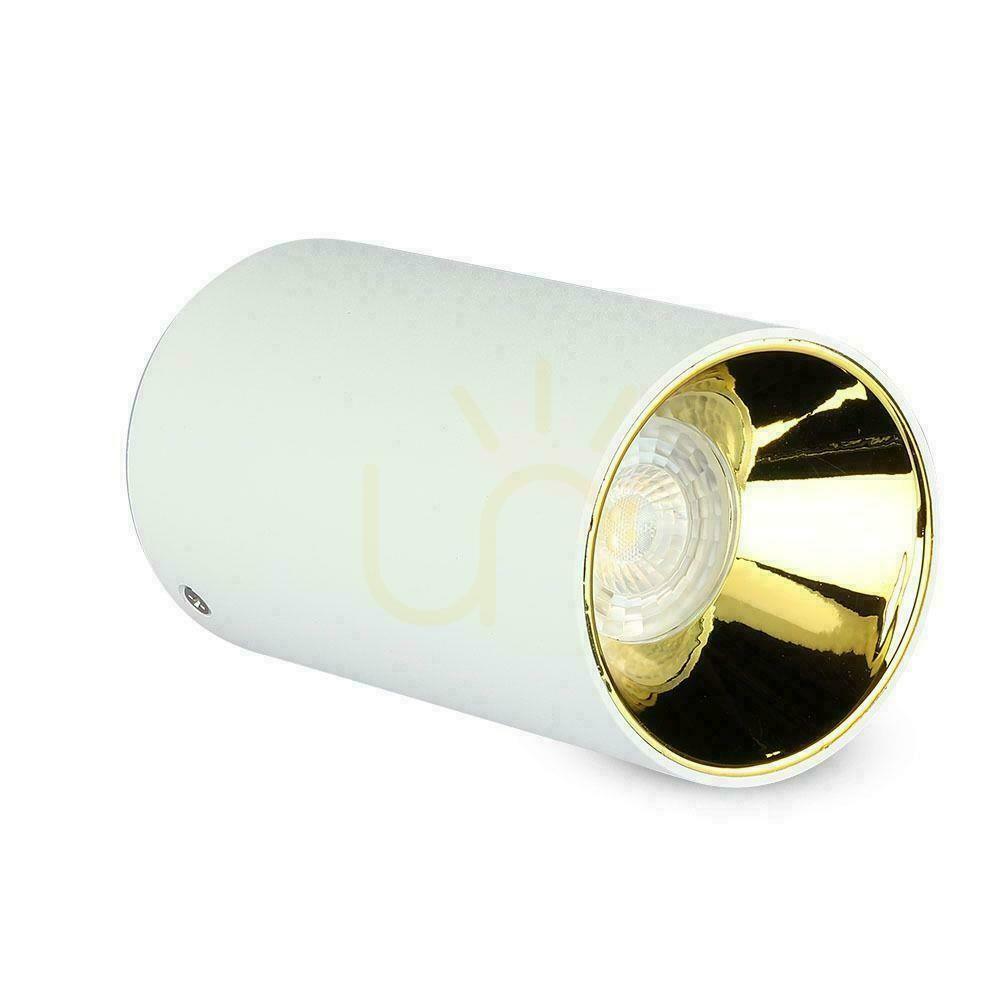 Zobacz Oprawa Sufitowa V-TAC GU10 Okrągła Natynkowa Tuba Biały+Złoty 80x140mm VT-882-R 3 Lata Gwarancji Oprawa Sufitowa V-TAC GU10 Okrągła Natynkowa Tuba Biały+Złoty 80x140mm VT-882-R 3 Lata Gwarancji