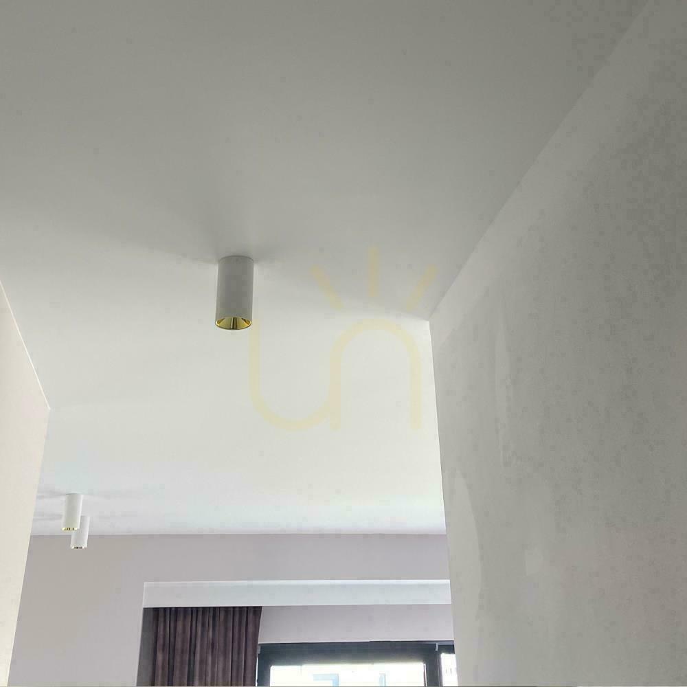 Sprawdź Oprawa Sufitowa V-TAC GU10 Okrągła Natynkowa Tuba Biały+Złoty 80x140mm VT-882-R 3 Lata Gwarancji Oprawa Sufitowa V-TAC GU10 Okrągła Natynkowa Tuba Biały+Złoty 80x140mm VT-882-R 3 Lata Gwarancji