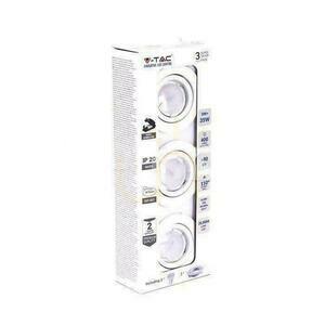 Zestaw Oczek 3x5W GU10 Białe V-TAC VT-3333 6400K 400lm small 0