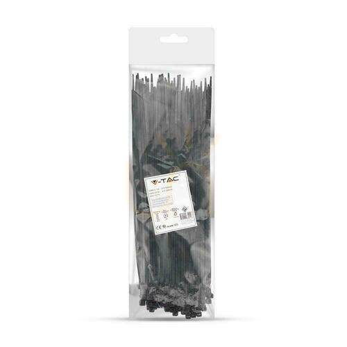 Sprawdź Opaska Zaciskowa V-TAC 4.5x300mm Czarna 22kg Nylon66 (Opak. 100szt)