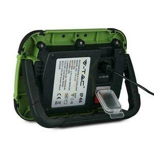 Projektor LED V-TAC 10W Ładowalny USB SAMSUNG CHIP 3,7V Li-Ion IP44 VT-11-R 4000K 700lm small 2