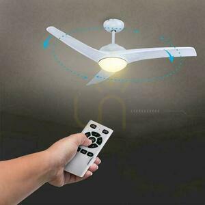 Wentylator Sufitowy V-TAC 132cm Biały 15W LED CCT Pilot VT-6055-3 small 3