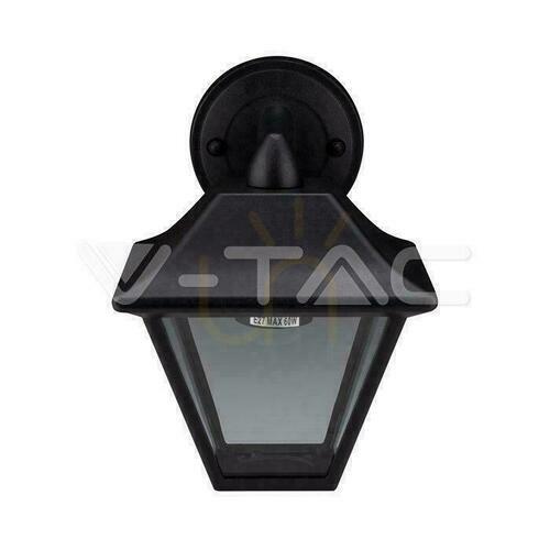 Sprawdź Kinkiet Ogrodowy V-TAC IP44 E27 Czarny Mat VT-843 3 Lata Gwarancji