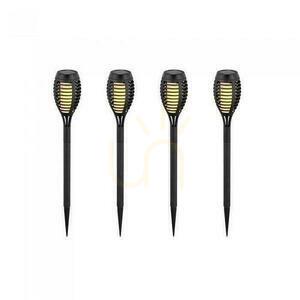 Lampa Solarna Zestaw 4szt V-TAC Wbijana 1W LED 50cm 6 godzin (Opak. 4szt) VT-724 2200K 0 Lampa Solarna Zestaw 4szt V-TAC Wbijana 1W LED 50cm 6 godzin (Opak. 4szt) VT-724 2200K small 0
