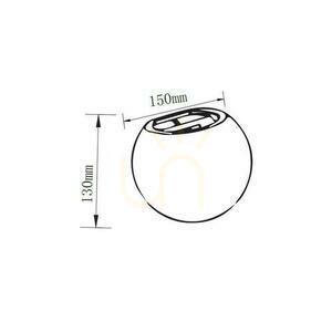 Kinkiet V-TAC BETON G9 LED Okrągly Ciemny Szary IP20 VT-891 5 Kinkiet V-TAC BETON G9 LED Okrągly Ciemny Szary IP20 VT-891 small 5