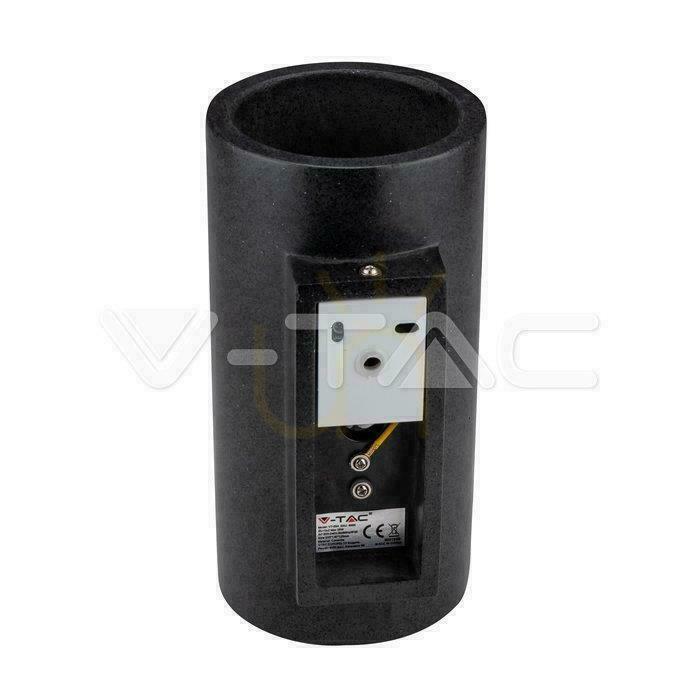 Pokaż Kinkiet V-TAC BETON 2xGU10 LED Okrągły Ciemny Szary IP20 VT-894 Kinkiet V-TAC BETON 2xGU10 LED Okrągły Ciemny Szary IP20 VT-894
