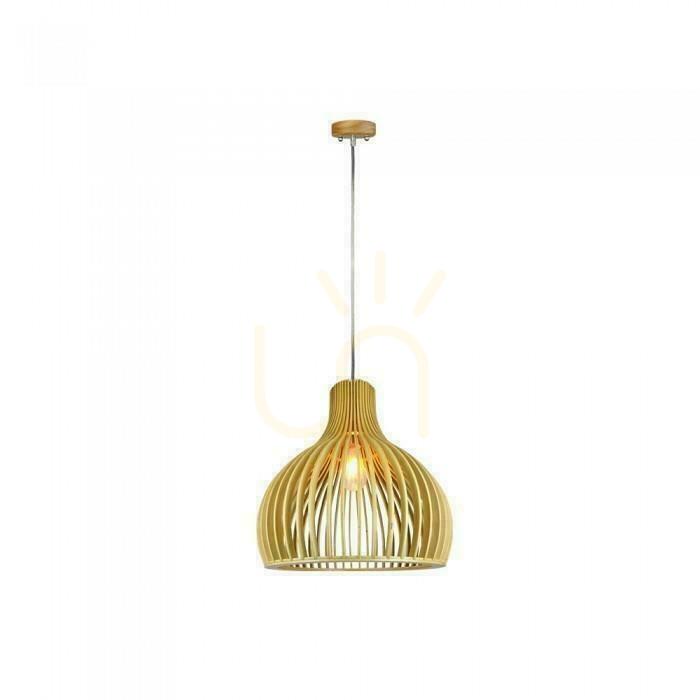 Zobacz Oprawa Zwieszana V-TAC E27 Drewniana Okrągła fi350 VT-3450 5 Lat Gwarancji Oprawa Zwieszana V-TAC E27 Drewniana Okrągła fi350 VT-3450 5 Lat Gwarancji