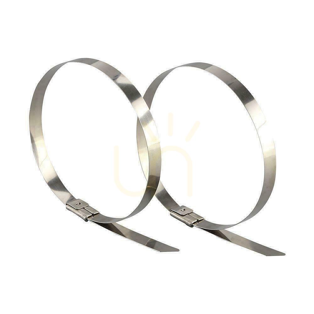 Wyświetl Opaska kablowa ze stali nierdzewnej V-TAC 4,6x200mm (Opak. 100szt) Opaska kablowa ze stali nierdzewnej V-TAC 4,6x200mm (Opak. 100szt)