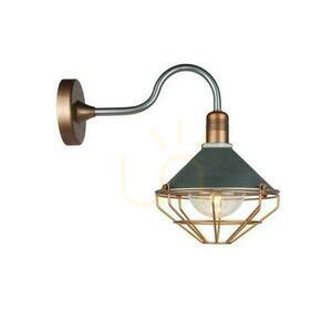 Kinkiet Ścienny Miedź MAT Siatka LOFT IP65 V-TAC VT-720R 5 Lat Gwarancji small 0