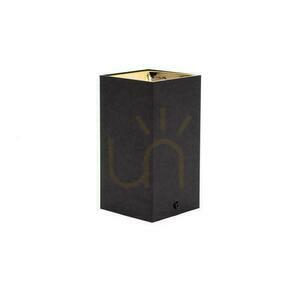 Oprawa Sufitowa V-TAC GU10 Kwadrat Natynkowa Czarny+Złoto 74x74x140mm VT-882SQ 3 Lata Gwarancji small 1