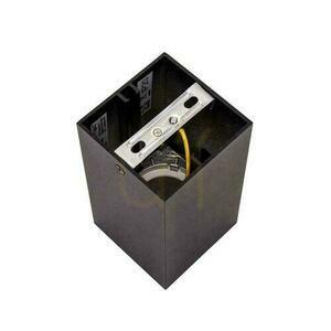 Oprawa Sufitowa V-TAC GU10 Kwadrat Natynkowa Czarny+Ciemny Chrom 74x74x140mm VT-882SQ 3 Lata Gwarancji small 3