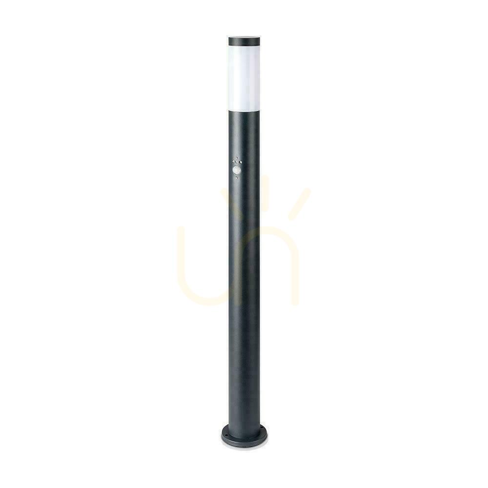 Sprawdź Słupek Ogrodowy V-TAC 110CM Szary Czujnik Ruchu E27 VT-838-110 Słupek Ogrodowy V-TAC 110CM Szary Czujnik Ruchu E27 VT-838-110