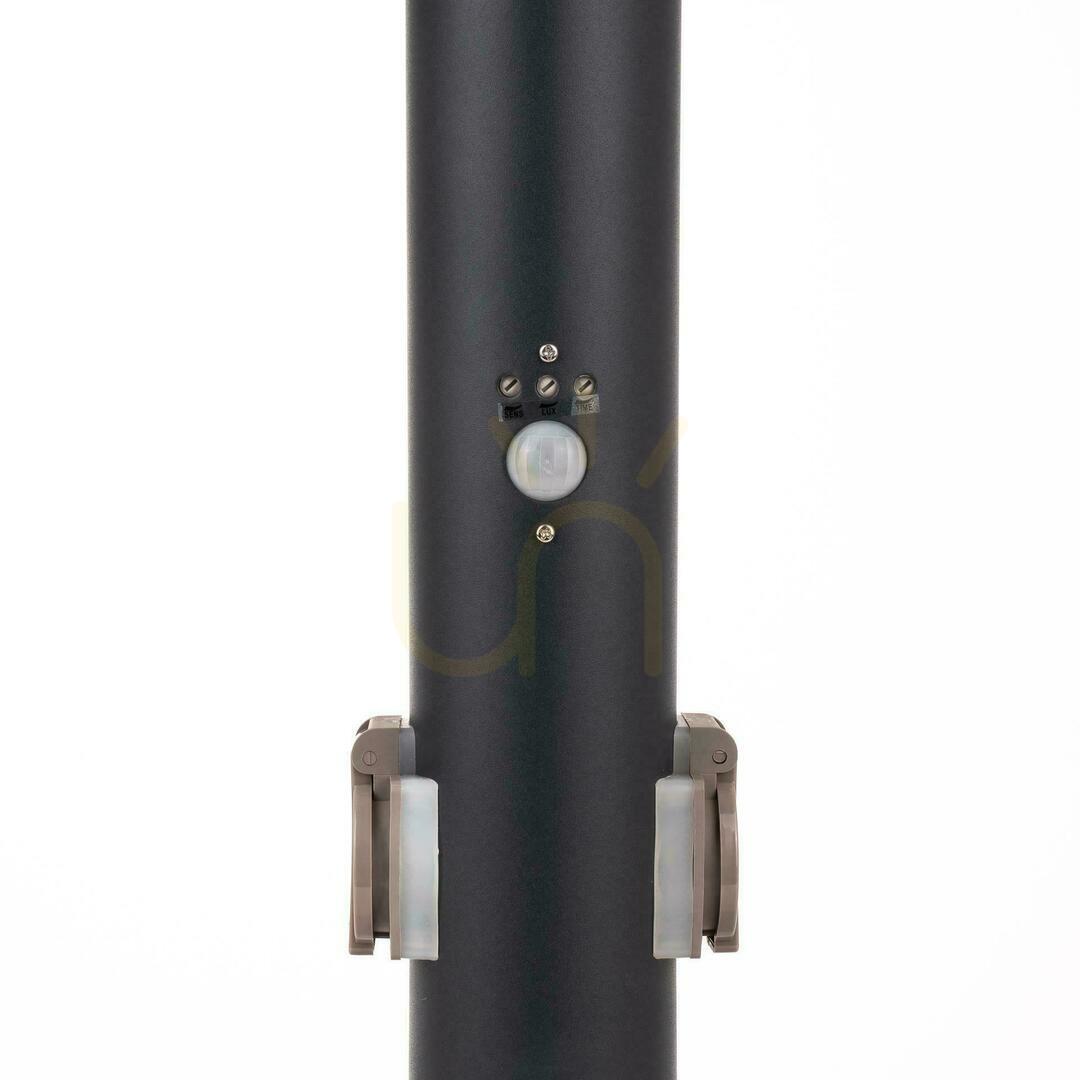 Zobacz Słupek Ogrodowy V-TAC 60CM E27 Szary Czujnik Ruchu Gniazda VT-838-60 Słupek Ogrodowy V-TAC 60CM E27 Szary Czujnik Ruchu Gniazda VT-838-60