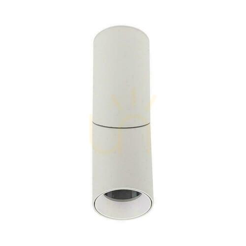 Sprawdź Oprawa V-TAC Aluminiowa GU10 Okrągła Natynkowa Tuba Biała VT-804 3 Lata Gwarancji