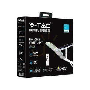 Oprawa Uliczna Solarna LED V-TAC SAMSUNG CHIP 50W Biała IP65 LiFePo4 VT-ST303 6000K 3000lm 3 Lata Gwarancji small 3