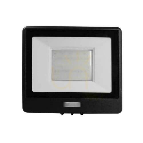 Sprawdź Projektor LED V-TAC 50W SAMSUNG CHIP Czujnik Ruchu Czarny Przewód 1M VT-158S-1 4000K 4000lm 5 Lat Gwarancji
