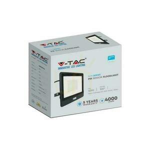 Projektor LED V-TAC 50W SAMSUNG CHIP Czujnik Ruchu Czarny Przewód 1M VT-158S-1 4000K 4000lm 5 Lat Gwarancji small 3