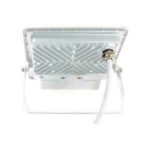 Projektor LED V-TAC 50W SAMSUNG CHIP Czujnik Ruchu Biały Przewód 1M VT-158S-1-W 6400K 4000lm 5 Lat Gwarancji small 1