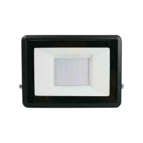 Sprawdź Projektor LED V-TAC 30W SAMSUNG CHIP Czarny Z MUFĄ VT-138 6500K 2340lm 5 Lat Gwarancji