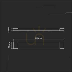 Oprawa V-TAC 10W LED Liniowa Natynkowa SAMSUNG CHIP 30cm 120Lm/W VT-8-10 4000K 1200lm 5 Lat Gwarancji 4 Oprawa V-TAC 10W LED Liniowa Natynkowa SAMSUNG CHIP 30cm 120Lm/W VT-8-10 4000K 1200lm 5 Lat Gwarancji small 4
