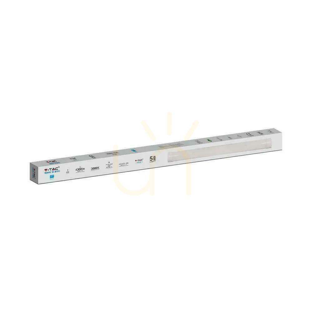 Wyświetl Oprawa V-TAC 40W LED Liniowa Natynkowa SAMSUNG CHIP 120cm VT-8-40 3000K 4300lm 5 Lat Gwarancji Oprawa V-TAC 40W LED Liniowa Natynkowa SAMSUNG CHIP 120cm VT-8-40 3000K 4300lm 5 Lat Gwarancji