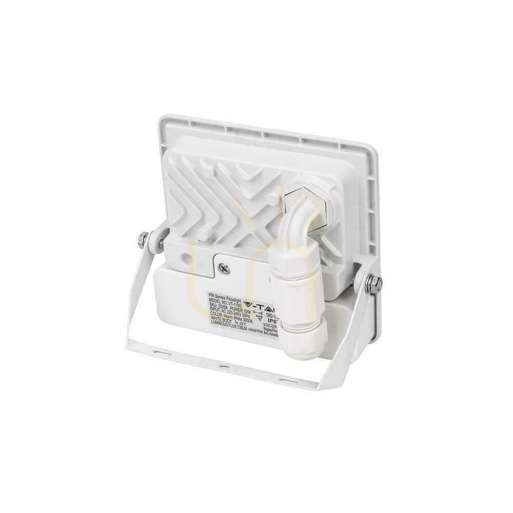 Zobacz Projektor LED V-TAC 10W SAMSUNG CHIP Czujnik Ruchu Biały Z MUFĄ VT-118S 4000K 735lm 5 Lat Gwarancji Projektor LED V-TAC 10W SAMSUNG CHIP Czujnik Ruchu Biały Z MUFĄ VT-118S 4000K 735lm 5 Lat Gwarancji