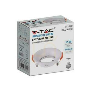 Biała oprawa wpuszczana V-TAC VT-920-W GU10 Ø88 mm IP20 small 2