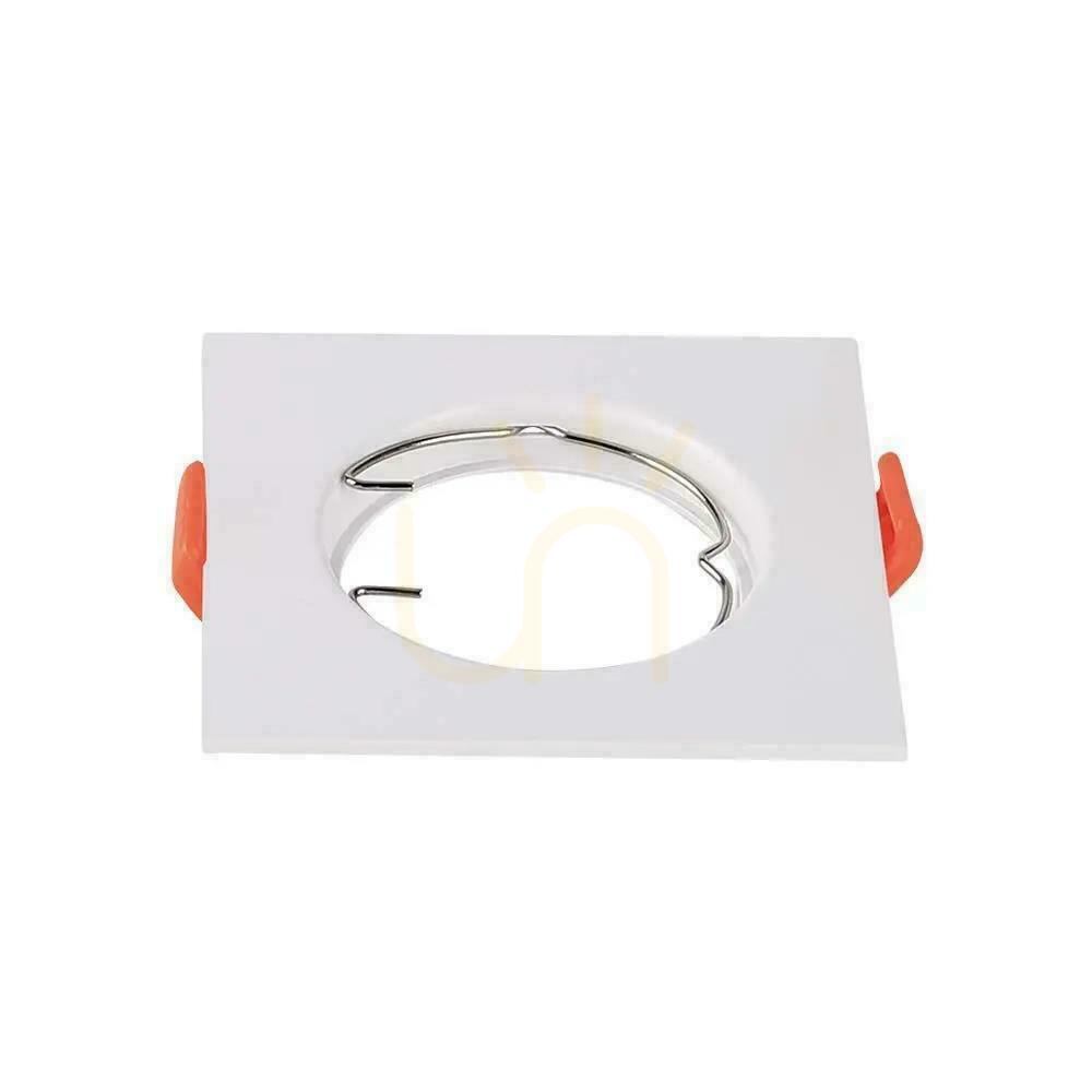 Zobacz Oczko V-TAC GU10 Wpuszczane Kwadrat Białe (Opak. 2 szt) VT-930 3 Lata Gwarancji Oczko V-TAC GU10 Wpuszczane Kwadrat Białe (Opak. 2 szt) VT-930 3 Lata Gwarancji